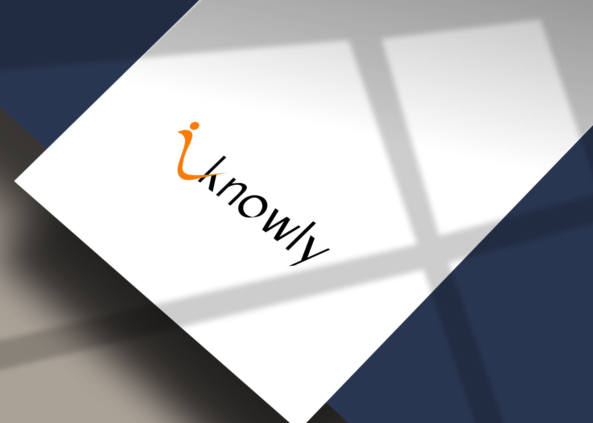 Mock up of iKnowly's website